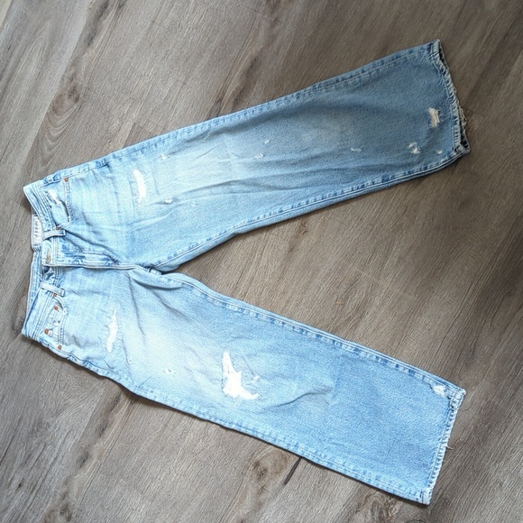 AG Tomas High Waisted Baggy Straight Leg Jean - Picture 7 of 10